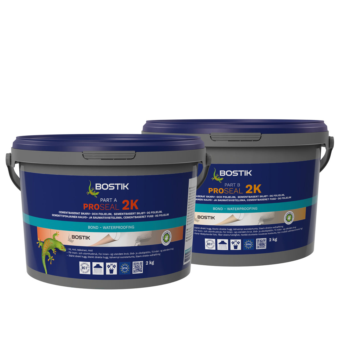 Folie- och skarvförseglingslim Proseal 2K 2+2 kg