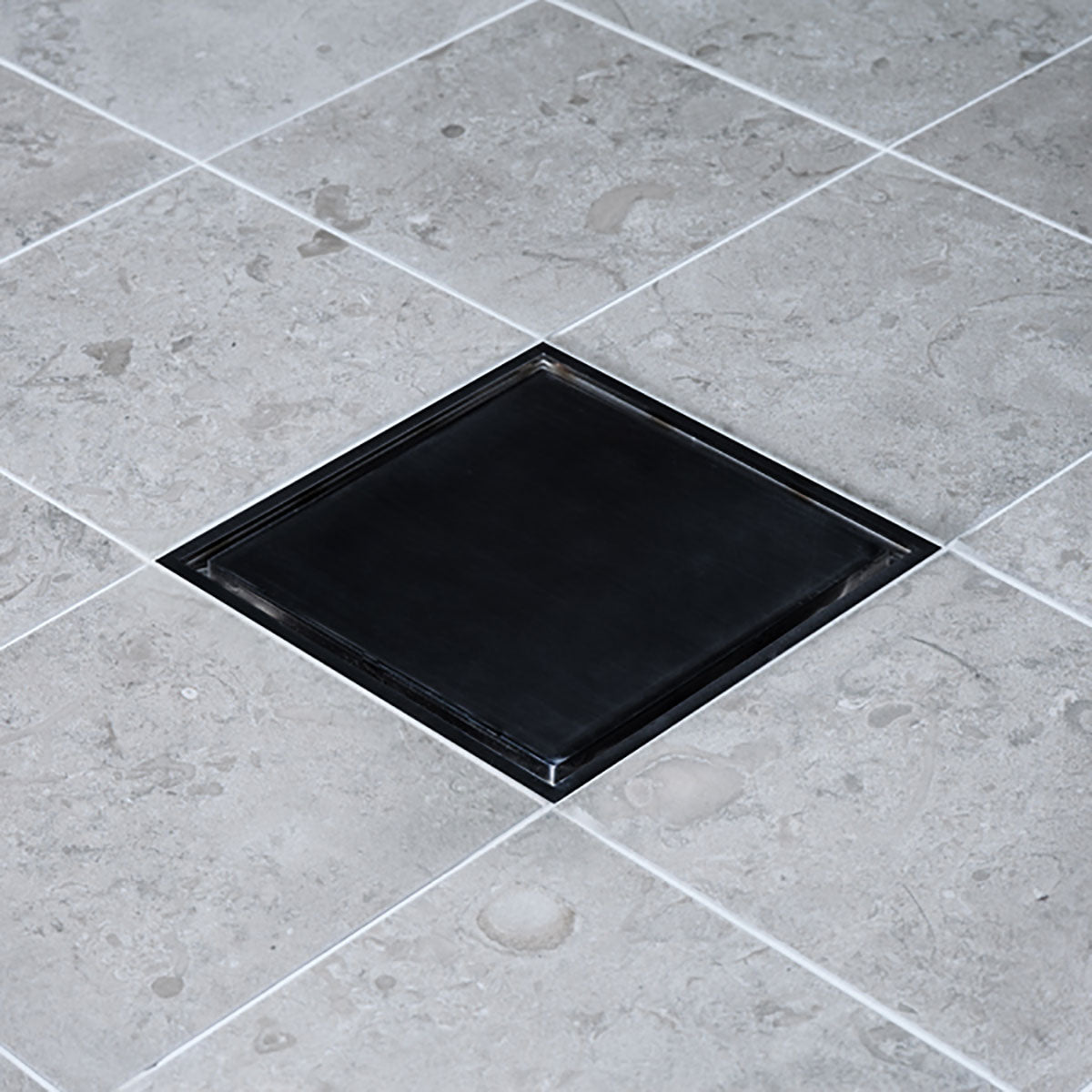 Golvbrunnssil Tile In Frame 147 Svart
