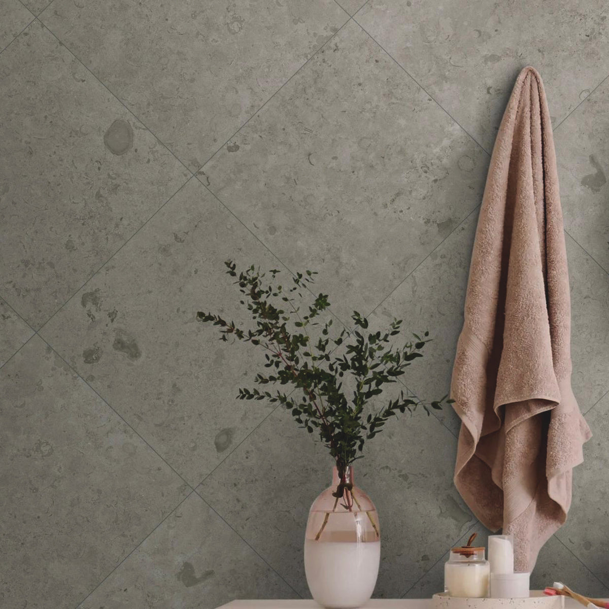 Provbit Klinker Jura Kalksten Gris Matt 60x60