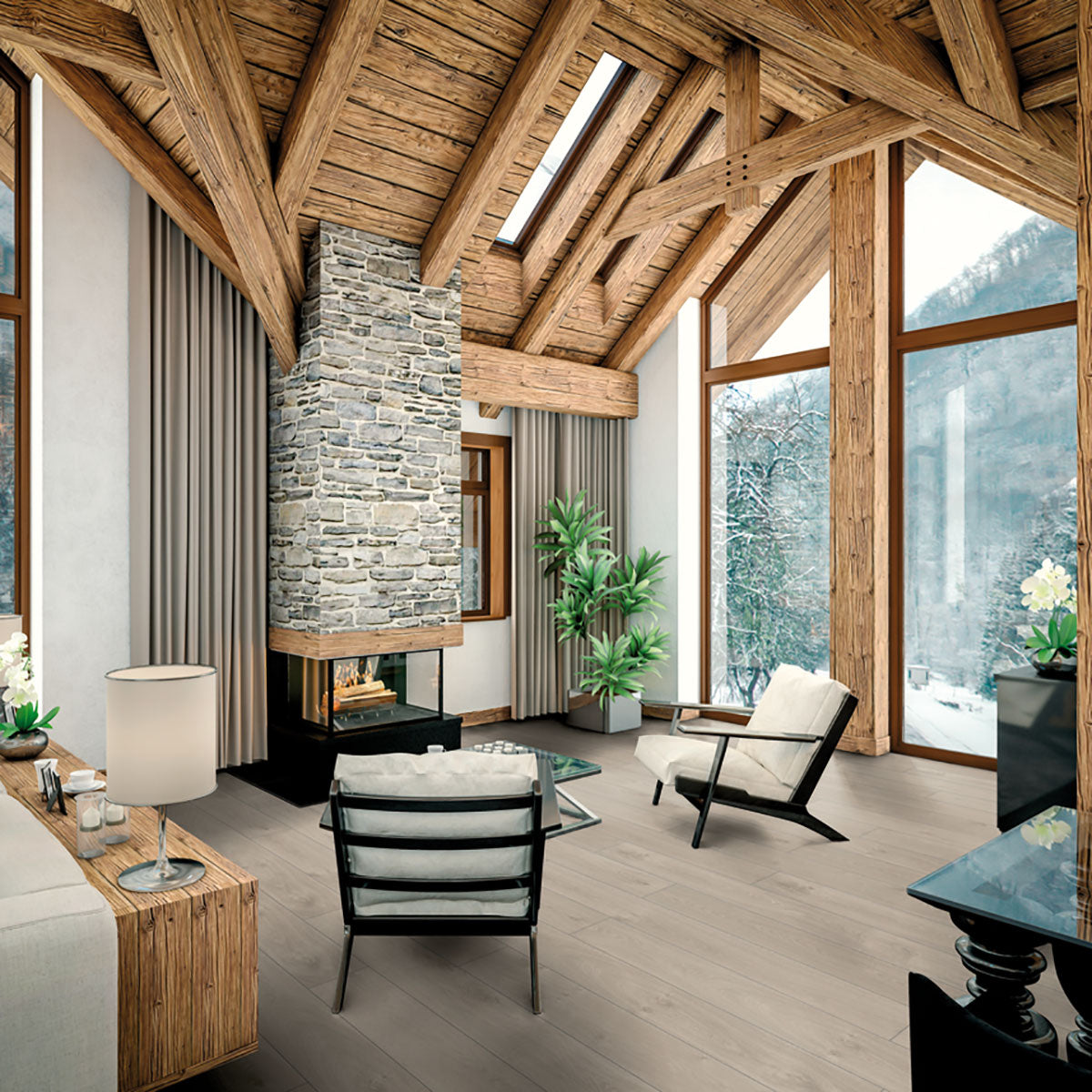 Laminatgolv Oak Interlaken 8 mm, 1-stav
