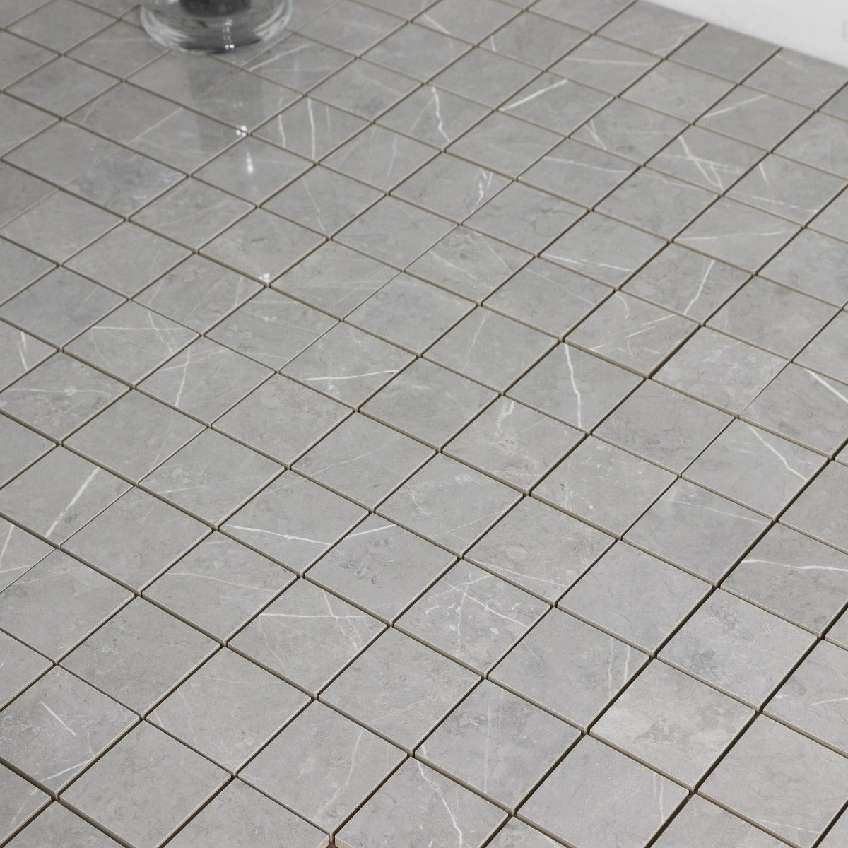 Paketpris! 2.25 m² Mosaik Altamura Silver Blank Marmor (655:-/m²)
