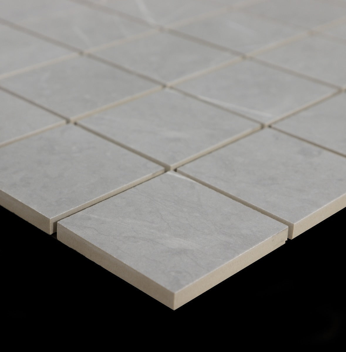 Paketpris! 2.25 m² Mosaik Altamura Silver Blank Marmor (655:-/m²)