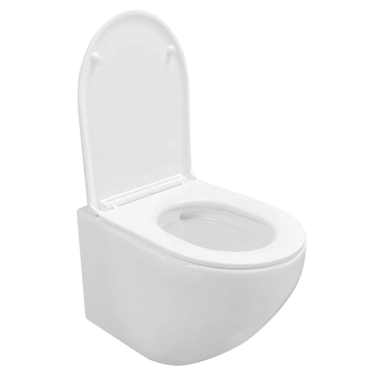 Vägghängd Toalett Tenfors Sanitario Plus Vit Blank