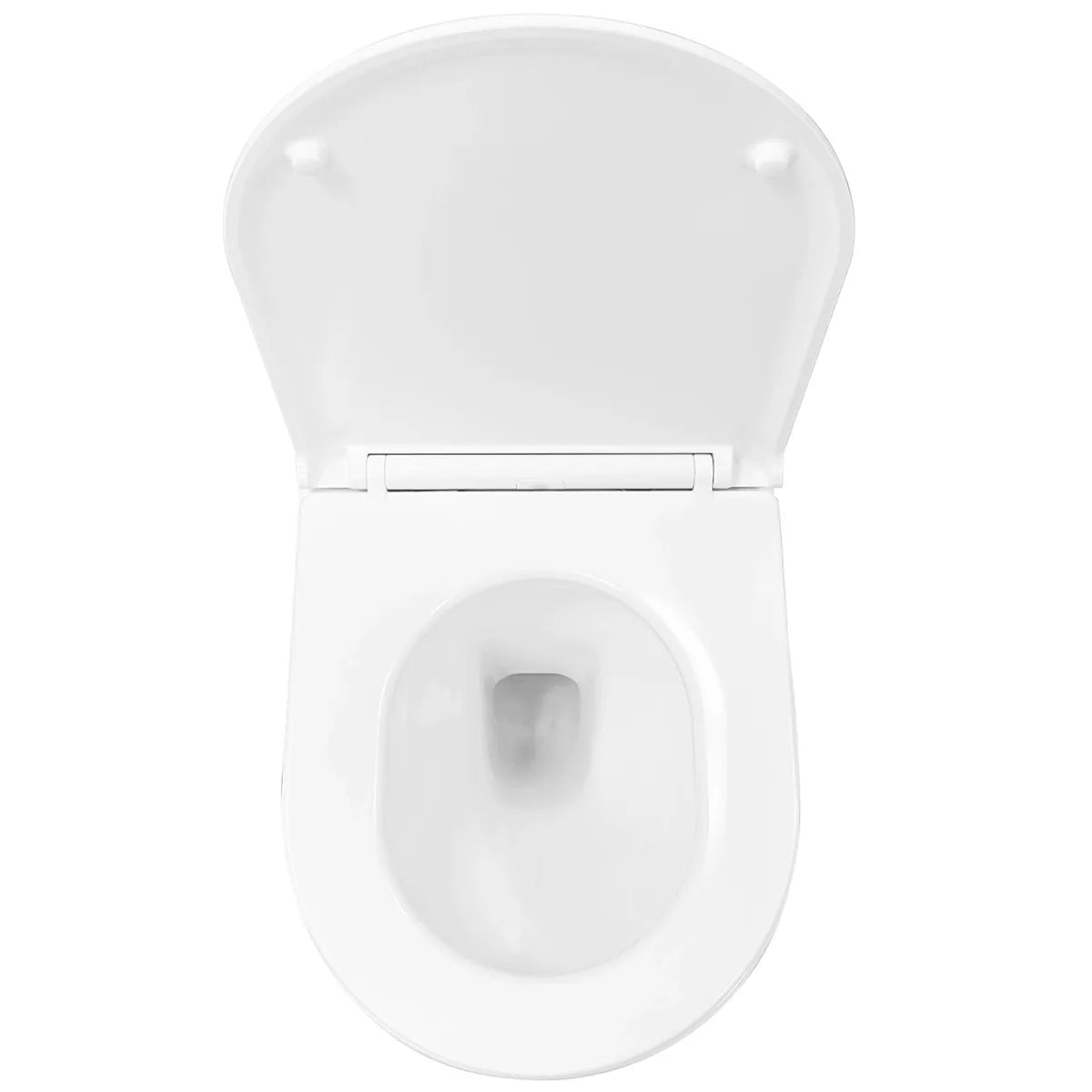 Vägghängd Toalett Tenfors Sanitario Plus Vit Blank