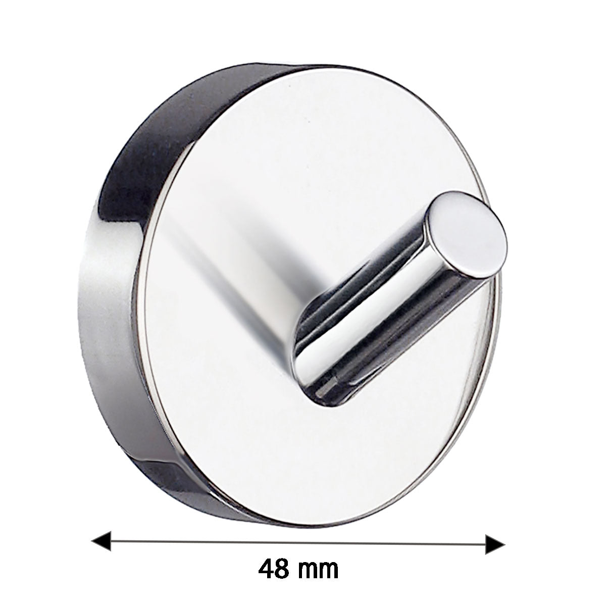 Enkelkrok Smedbo Home Krom Blank
