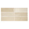 Swatch för Kakel Creativa Ochre Blank 6,5x20