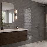 Kakel Finca Dark Grey Blank 7,5x30