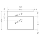 Badrumsmöbel Set Tenfors Smidig 50 cm Ek