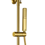 Takduschset Firenze Borstat Guld 200x300 mm