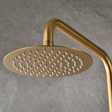 Takduschset Monza Borstat Guld Ø200 mm