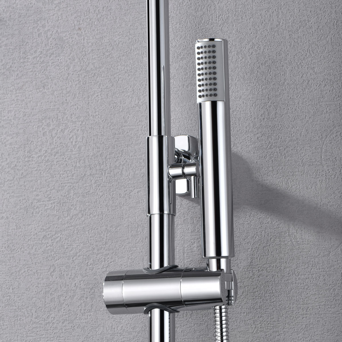 Takduschset Monza Krom Ø200 mm