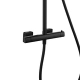 Takduschset Toscana Svart Matt 200x300 mm