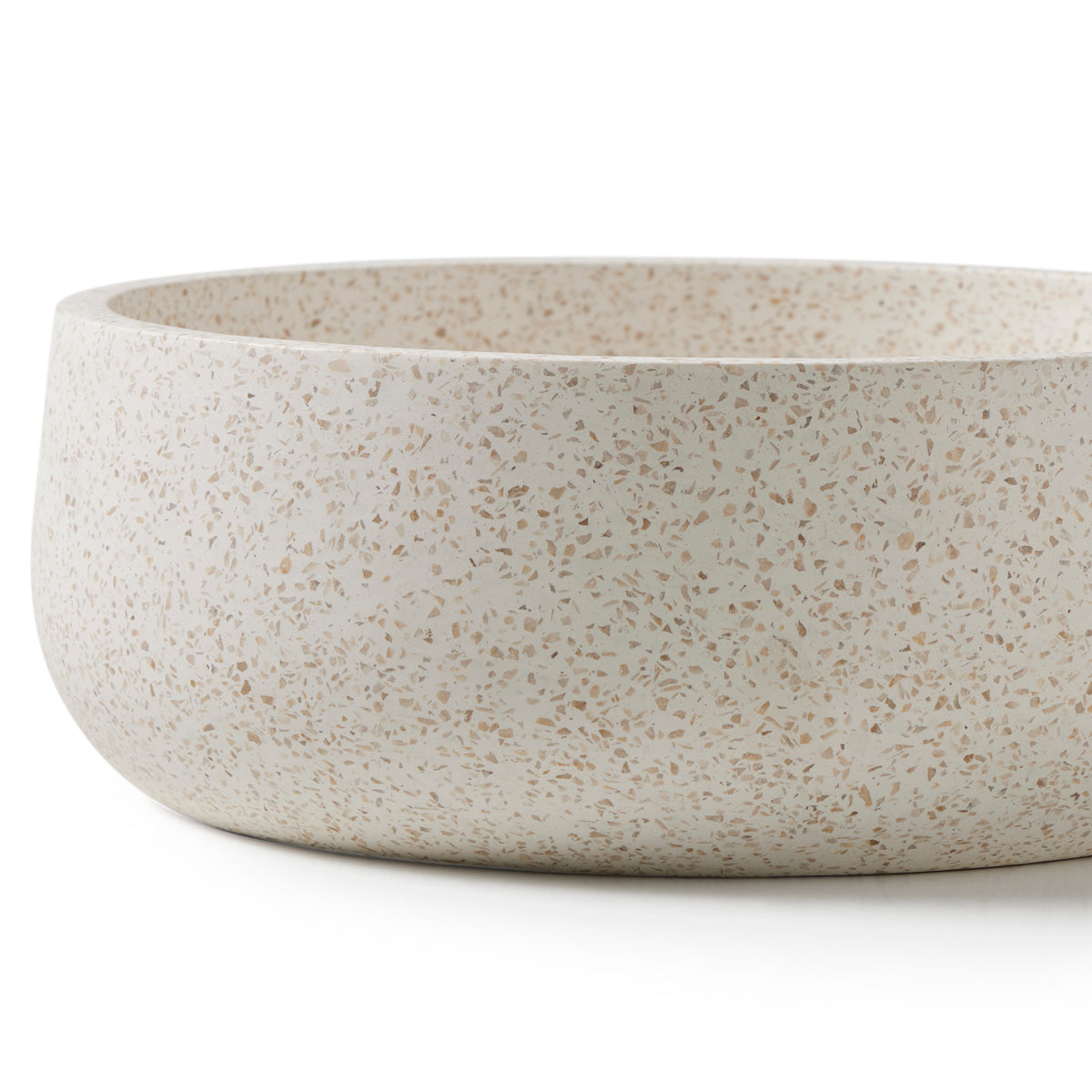 Fristående Tvättställ Terrazzo Vit 39x39x14 cm