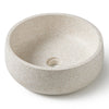 Fristående Tvättställ Terrazzo Vit 39x39x14 cm