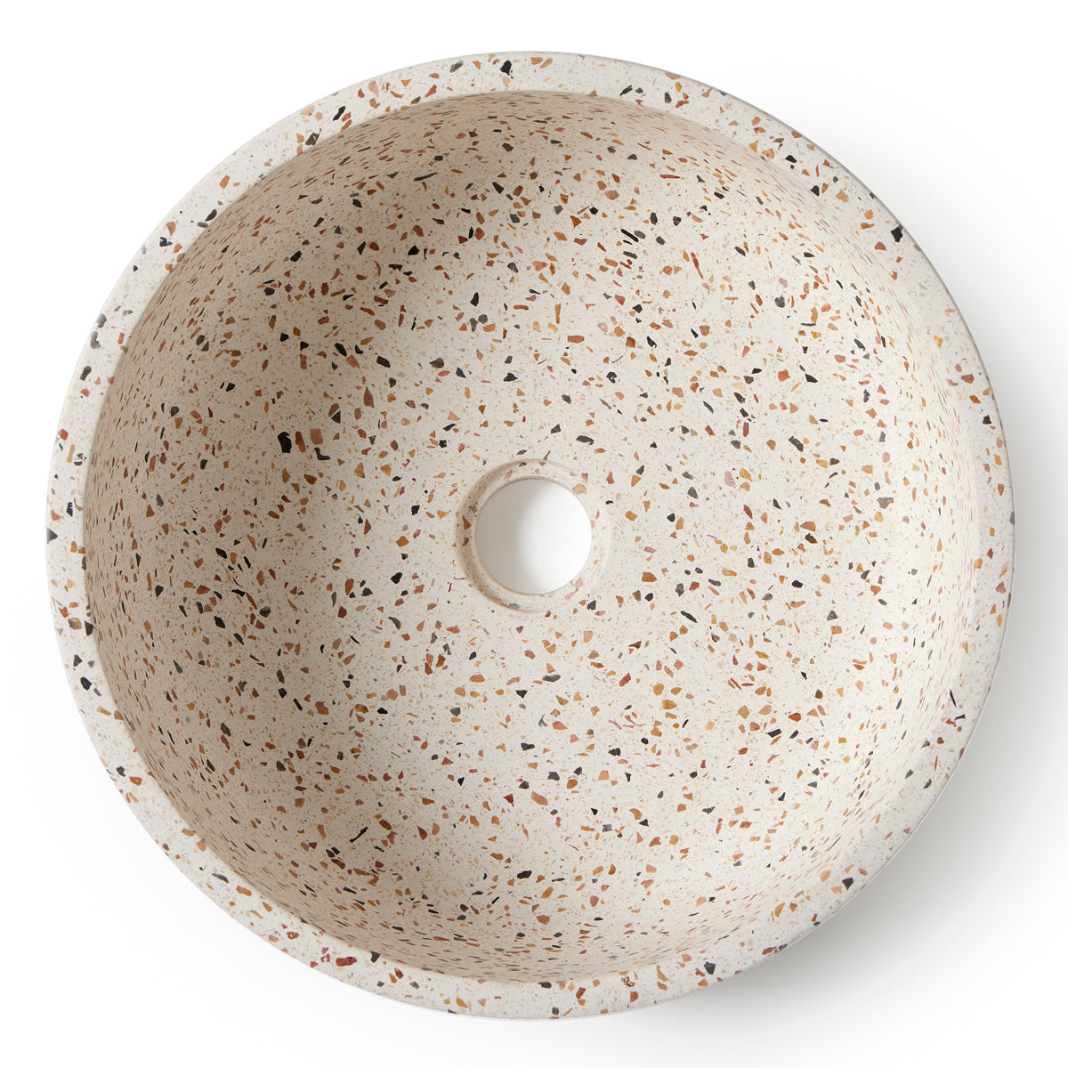 Fristående Tvättställ Terrazzo Mix 39x39x14 cm