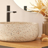 Fristående Tvättställ Terrazzo Mix 39x39x14 cm