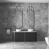 Klinker Pulpis Dark Grey Marmor Blank 60x60