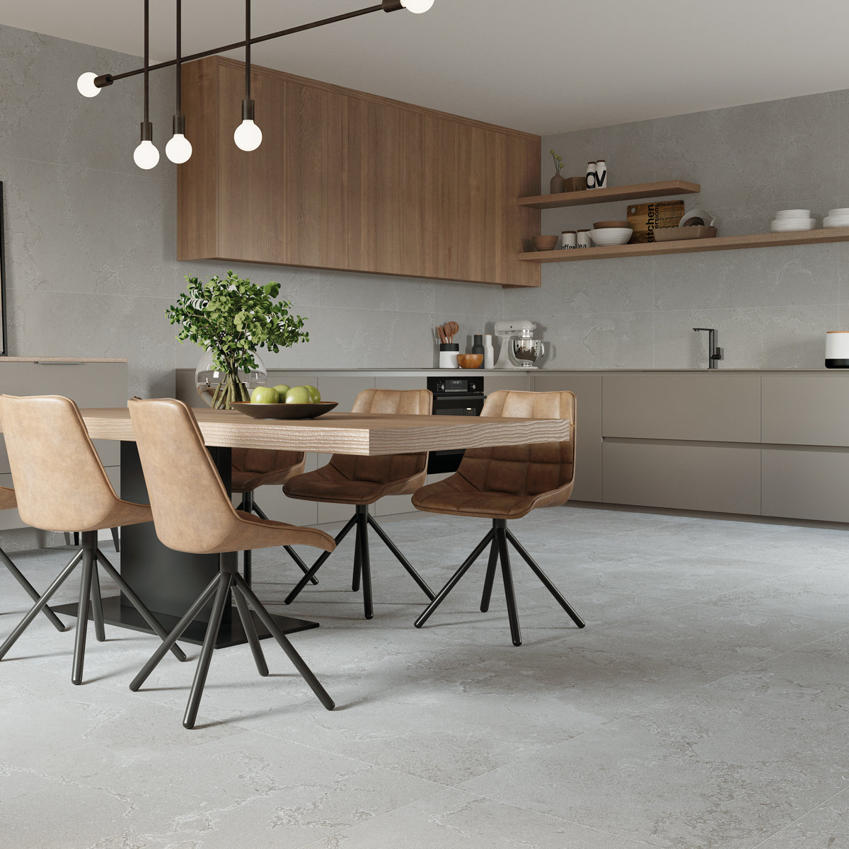 Klinker Cruise Kalksten Grey Matt 60x60