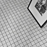 Mosaik Silke Blanco Marmor Blank
