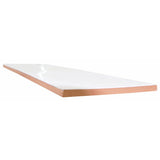 Kakel Rustico Vit Blank 10x30