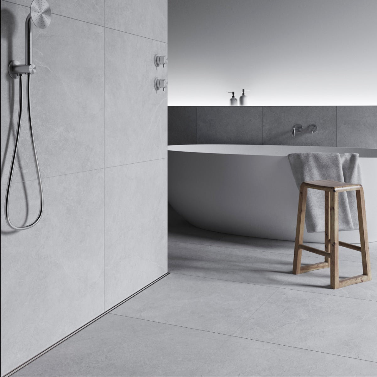 Paketpris! 18 m² Klinker Pizarra Grey 60x60 (249:-/m²)
