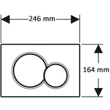 Spolknapp Geberit Sigma 01 Vit