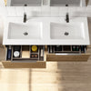 Tvättställ Solid Surface Tenfors Alpin XL 120 cm Vit Matt