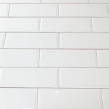 Kakel Metro Vit Blank 10x30